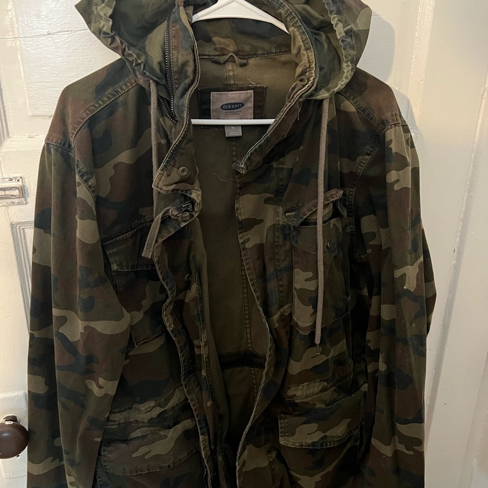 Mens camo jacket old navy